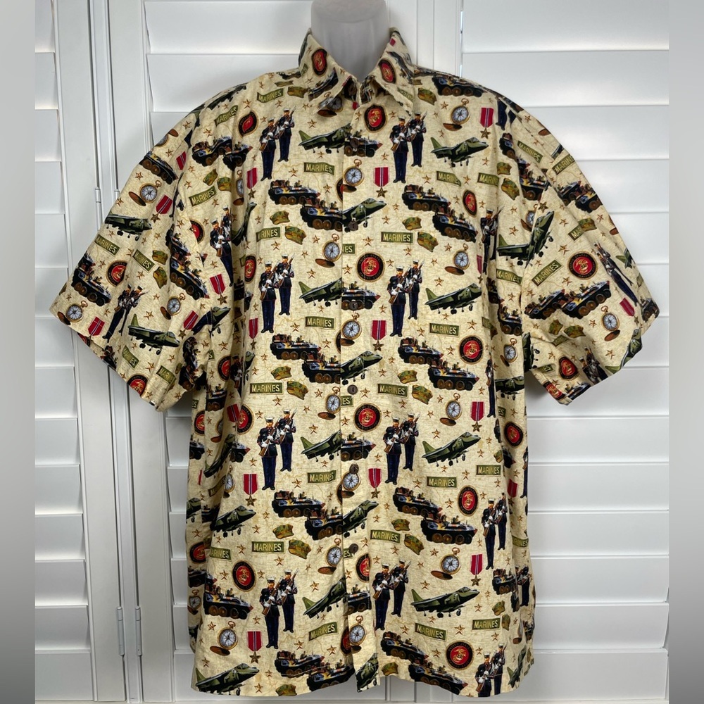 High Seas Trading Co. U.S. Army Special Forces Military USA Made Men's XXXXL 4X‎